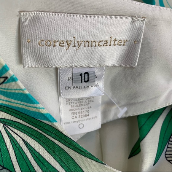 Corey Lynn Calter Sleeveless Floral Print Bloome Jumpsuit Size 10 - Picture 7 of 14